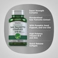thumbnail image 4 of Saw Palmetto Complex | 160 Softgels | 410mg | Therapeutic Grade for Men and Women | by Piping Rock, 4 of 6