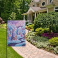 thumbnail image 6 of 12x18 inch Double-Sided Garden Flags Banners Vibrant Outdoor Decor for House Patio Outdoor Whimsical Candyland Scene, 6 of 6