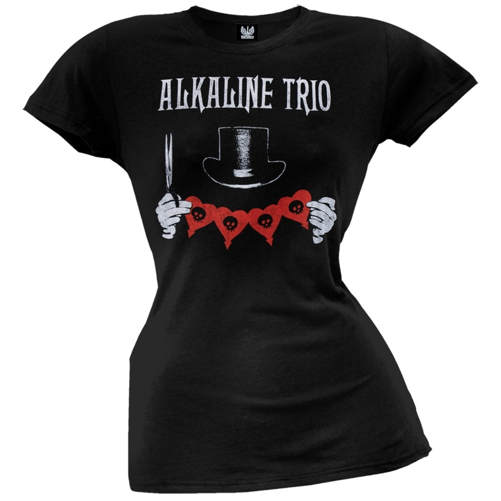 Alkaline Trio Scissors 00's ALKALINE TRIO バンドTシャツ ブラック