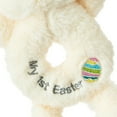 thumbnail image 3 of Spark.Create.Imagine. 8.5" Cream Bunny Rattle Plush Toy for All Ages, Unisex, 3 of 7