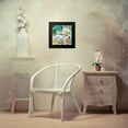 thumbnail image 4 of Tava Studios 15x15 Black Modern Framed Museum Art Print Titled - Birds and Whimsy I, 4 of 5