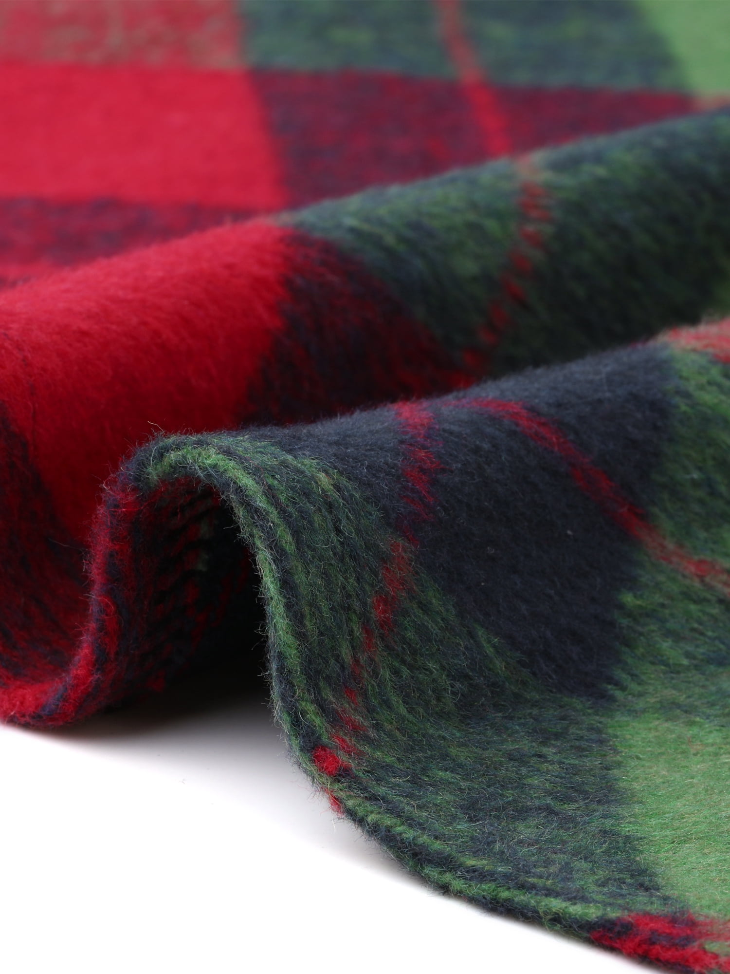 DARING DIVA Women's Vintage Plaid A-Line Work Long Maxi Skirt Medium Red Green