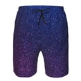 thumbnail image 3 of Vsdgher Neon Glitter Men's Beach Shorts, Surfing shorts, Swim trunks, Quick Dry Swim Trunks for Surfing Beach Fun -Medium, 3 of 6