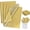 gold, variant on 100 Sheets White Tissue Paper Bulk, Wrapping Tissue Paper for Gift Bags, 14 x 20 Inch Gift Wrap for Birthday Wedding Graduation Halloween DIY Crafts Holiday Flowers