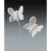 Cake Decoration Gum Paste Solid Butterfly Spray- White