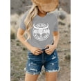 thumbnail image 3 of XCHQRTI Western Shirts Women Graphic Tees Casual Cowboy Rodeo Tshirts Desert Cactus Vintage Short Sleeve Tee Tops, 3 of 6