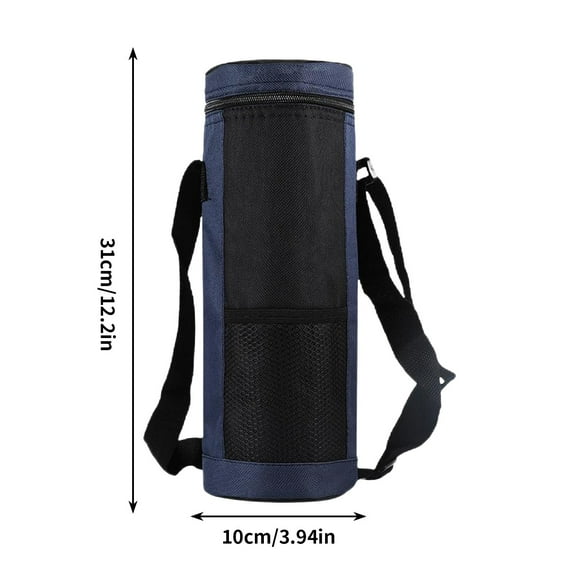 Insulated Water Bottle Sleeve | Crossbody Cup Cover for Milk Bottles & Insulated Cups | Thermal Protective Pouch for Outdoor Activities & Commutes
