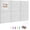Light Gray, variant on Large Cork Board 36" x 24", 6 Pack Felt Wall Tiles with Colored Pushpins, Bulletin Board with Removable Self-Adhesive Strips, Pin Board Cork Boards for Walls Office Home-Light Gray