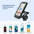 thumbnail image 4 of Adjustable 360° Rotating Waterproof Bike and Motorcycle Phone Mount with Anti-Shock Design and Touchscreen Compatibility, 4 of 9