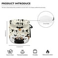 thumbnail image 4 of ZUXONGSY Halloween Ghost Breakfast Teapot Cover Tea Cosy for Teapot with Elastic Band Drawstring Kitchen Tea Pots Dust Lid Not Easy to Pilling Happy Halloween Decor, 4 of 6