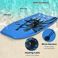 thumbnail image 6 of Barara King Surfboard,Stand Up Paddle Board, Super Lightweight Bodyboard Surfing with Leash EPS Core Boarding-L, 6 of 7