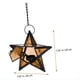thumbnail image 2 of Portavelas de Hierro Estrella de Portavelas Estrella Naranja Velas de Té Velas Farol de Estrella Mini Farolillos Amarillos, 2 of 5