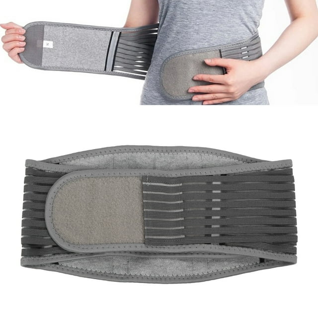 Lumbar Support Belt, Comfortable Waist Wrap for Back Pain
