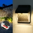 thumbnail image 6 of Fufafayo under $5 Solar Fence Deck Lights Outdoor Waterproof Dusk to Dawn Warm White or Cool White, Solar Powered LED Lights Decor for Outside Stair Step Yard Patio, 6 of 9