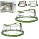 thumbnail image 5 of Cubierta para microondas de 10 pulgadas con rociador de agua, protección contra salpicaduras 2 en 1 y vaporera para recalentar alimentos, tapa transparente compatible con la mayoría de los microondas., 5 of 8