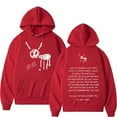 thumbnail image 3 of Rapper Drake For All The Dogs Letter Hoodie Men's Hip Hop -WEVALLEY, 3 of 5
