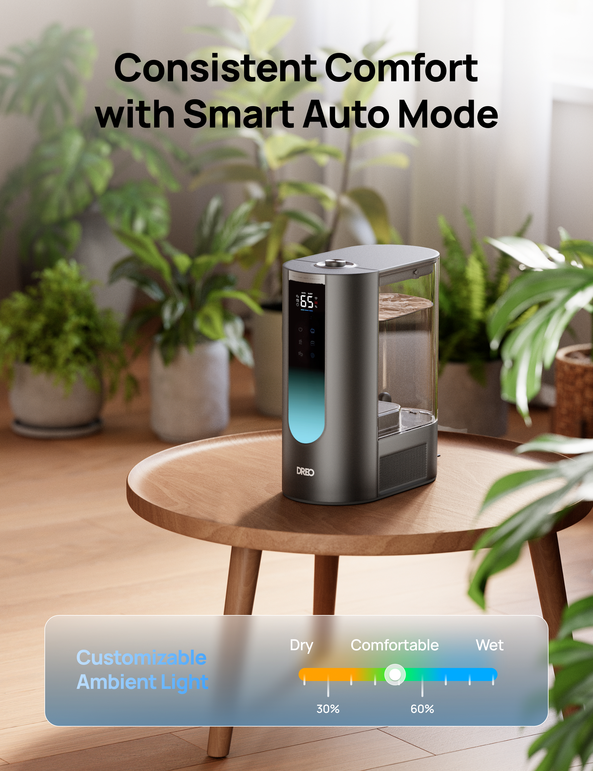 DREO Smart Humidifier with Cool & Warm Mist photo 5
