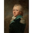 thumbnail image 2 of Józef Pitschmann 15x18 Gold Ornate Wood Frame and Double Matted Museum Art Print Titled - Portrait of Jan Krasicki, Rogala Coat of Arms (ca. 1764-1831) in a Dark Blue Uniform Jacket of the 1, 2 of 4
