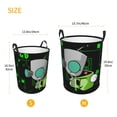 thumbnail image 5 of Invader Zim Laundry Hamper Lightweight Storage Basket Toy Organizer Laundrys Basket Waterproof For Bedroom, Bathroom Small, 5 of 8