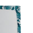 thumbnail image 3 of Ambesonne Vintage Green Fitted Sheet, Tropical Palm Leaves, California King, Petrol Blue Aqua, 3 of 3
