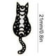 thumbnail image 2 of Insignia decorativa estética, regalo elegante para amigos y niños (gato), 2 of 3