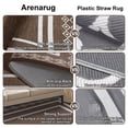 thumbnail image 4 of Alfombra de exterior Arenarug, 244 x 305 cm, geométrica marroquí, lavable, 4 of 6