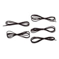 thumbnail image 4 of 5 Pcs 1.1 Yards Fabrication de Bijoux Cordon en Microfibre Simili Cuir Marron Foncé, 4 of 7