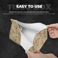 thumbnail image 5 of Picia Retro Geometry Pattern Long Tissue Box Cover,PVC Leather Triangle Holder,Tissue Box Holder with Magnetic Bottom,Facial Paper Organizer Dispenser-7.9"X4.9"X4.5", 5 of 9