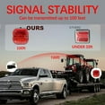 thumbnail image 5 of Wireless Trailer Lights Magnetic Towing, Magnetic LED Rechargeable and Portable Tow Lights Kit for Trucks, RVs, Campers, Boats, Caravans, and Wreckers, 5 of 7