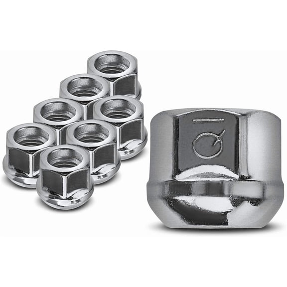 A-Premium 8pcs M12-1.5 Wheel Lug Nut Compatible with Honda Accord 1986-1997 Civic Fit Insight Prelude Acura CL Integra Legend Vigor