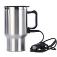 thumbnail image 2 of Taotanxi 450ML Car Thermal Mug,Car Electric Cup Stainless Steel Insulation Cup Car Electric Heating Cup Vacuum Insulated Heated Travel Mug to Heat Milk, Coffee, Water, 2 of 9