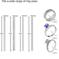 thumbnail image 3 of Ring Size Adjuster for Loose Rings (18 Pcs), Ring Resizer for Ring Adjuster Smaller, Ring Spacer, 2 Styles Ring Guard, 3 of 6