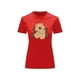 thumbnail image 2 of Playera Blusa De Capybara Con Paliacate Diseño Divertido Ropa Para Mujer Capibara Color Rojo Talla Chica Marca Emil SaEs, 2 of 4