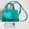 thumbnail image 4 of Bolso bandolera para mujer Bolso retro de cuero de PU Bolso bandolera de color sólido Bolso de trabajo para viajeros, 4 of 5