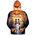 thumbnail image 2 of Mummy Shetland Sheepdog Happy Halloween with Pumpkins Bats Spooky Fun All Over Print 3D Hoodie Unisex Merch Hoodies Sheltie Dog Lover Gifts - 00019, 2 of 6
