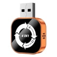 thumbnail image 2 of BotaniNest 4 In 1 Wireless CarPlay And Android Auto Adapter AI With Link USB C For Seamless Smartphone Integration, 2 of 5