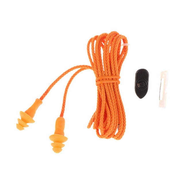 TISHITA Ear Plug Headphones Corded Earplug Work Earbuds for Working Concert Sleeping yellow 120cm