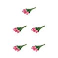 thumbnail image 3 of Naiovety 10 bolsas añaden elegancia a la boda con decoración de flores de plantas verdes como flores roseo Type2 NO2, 3 of 6