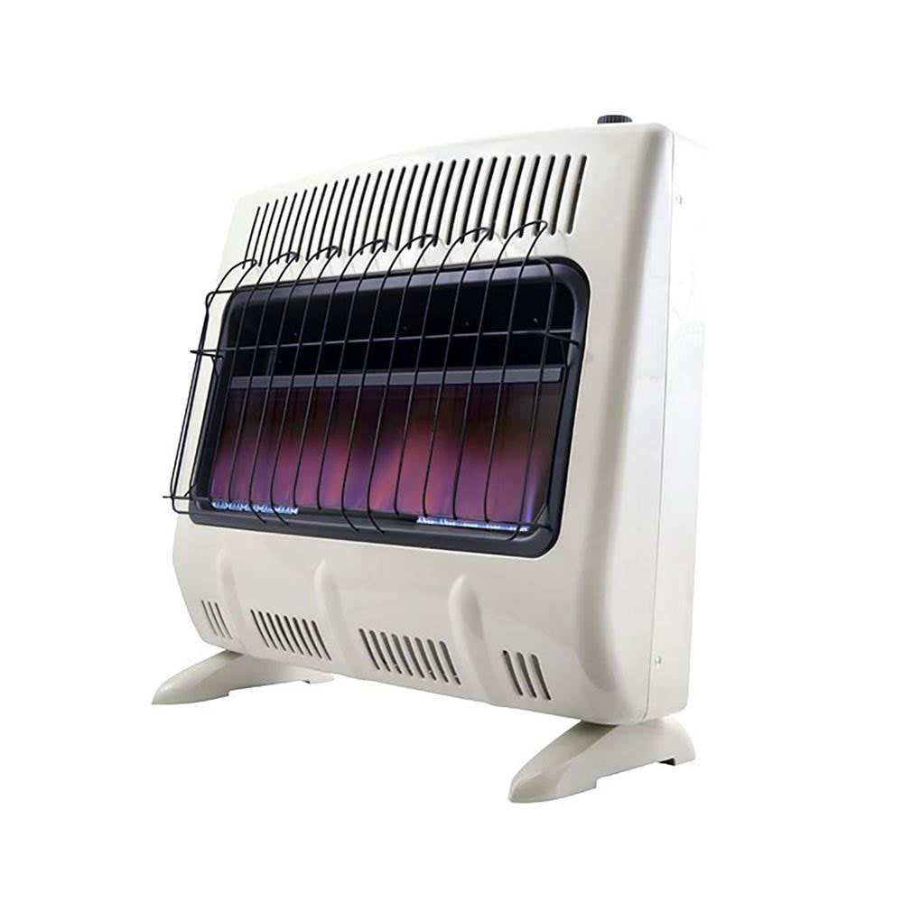 Mr Heater 20000 BTU Vent Free Blue Flame Propane Gas Wall or Floor Indoor  Heater - Walmart.com