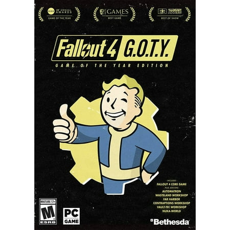 Fallout 4 Game Of The Year Edition, Bethesda, PC Software, (Best Computer Games For Pc)
