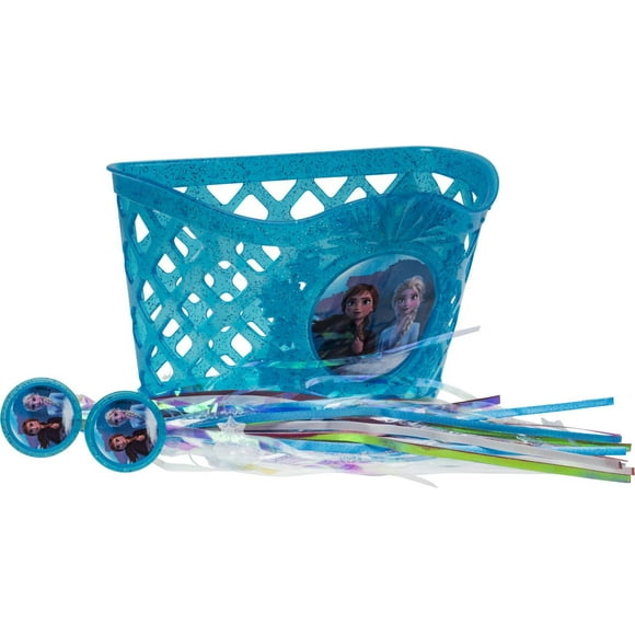Bell Sports Frozen 2 3D Molded Bike Basket & Streamers Blue