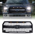 thumbnail image 1 of AMERICAN MODIFIED Raptor Style Mesh Grille for 2015-2017 Ford F150, Matte Black, 1 of 12