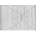 thumbnail image 1 of Ahgly Company Indoor Rectangle Solid Gray Modern Area Rugs, 5' x 8', 1 of 4