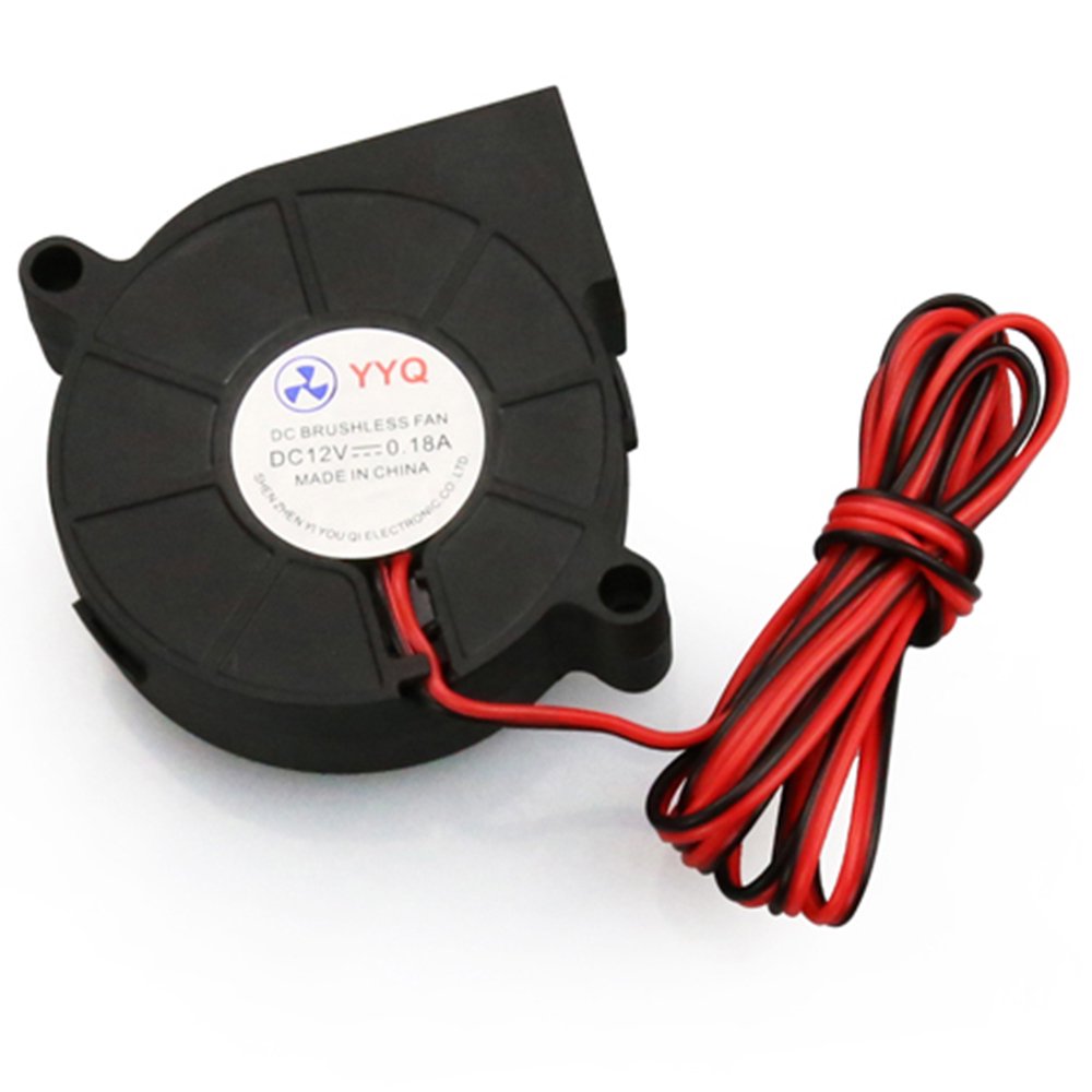 5015 Brushless Cooling Blower Fan DC 12V 0.18A Turbo Small Fan Ultra