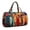 #03, variant on Hippie Van Quilted Duffle Bag, Boho Travel Weekender Bag with Adjustable Strap, Retro Style for Everyday Travel