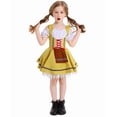 thumbnail image 4 of Godom Little Girls Dress Short Sleeve Dress Cotton Casual Spring Summer Applique Dresse Tween Dresses, 4 of 5