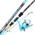 thumbnail image 2 of Okuma Fin Chaser X Series 6'6" Spinning Combo with Size 30 Fishing Reel- Sky Blue, 2 of 4