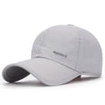 thumbnail image 1 of MIASHUI Unisex Summer Baseball Cap Lightweight Breathable Outdoor Sports Hat,Light Gray, 1 of 2