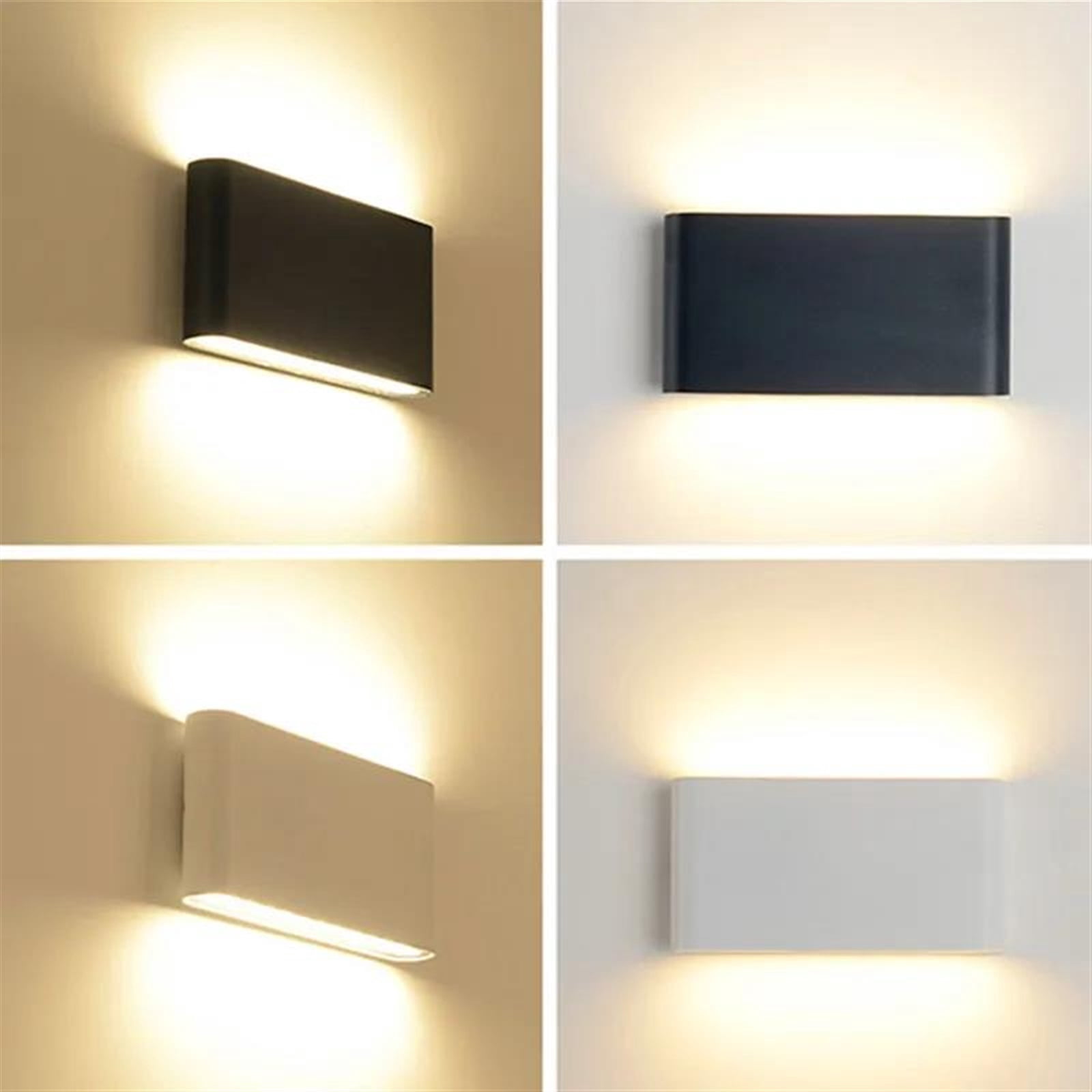 Indoor Bedroom Living Room Stairs Wall Light Outdoor Waterproof Garden Lighting Aluminum 6W 12W Wall Lamp