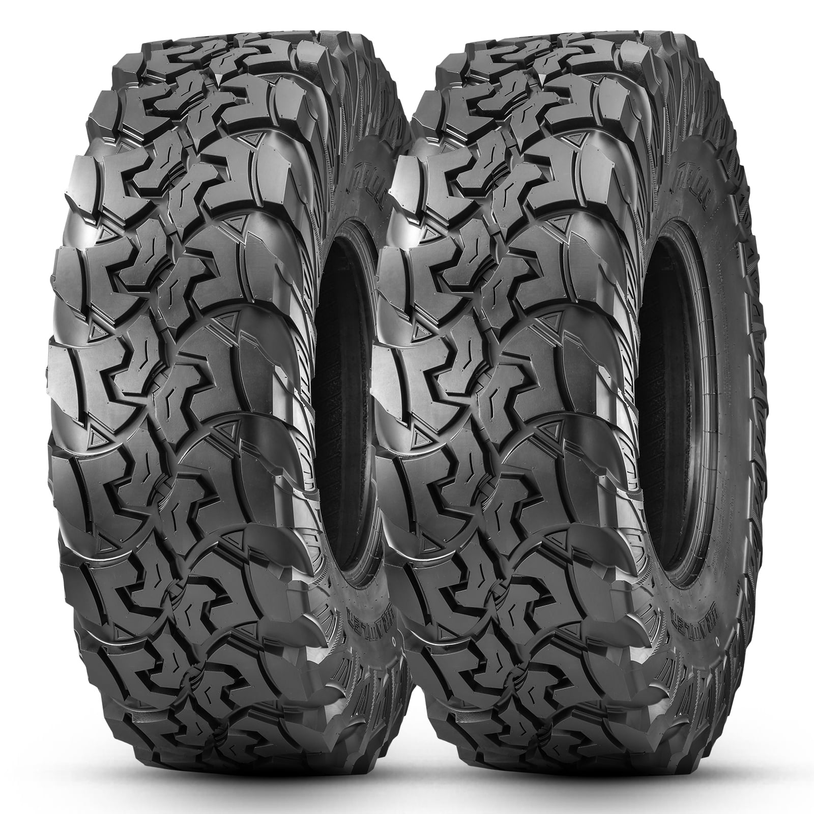 OBOR Brawler UTV Tires 32x10R14, 10 Ply Front/Rear Radial Tires for UTV SxS Side by Side UTV